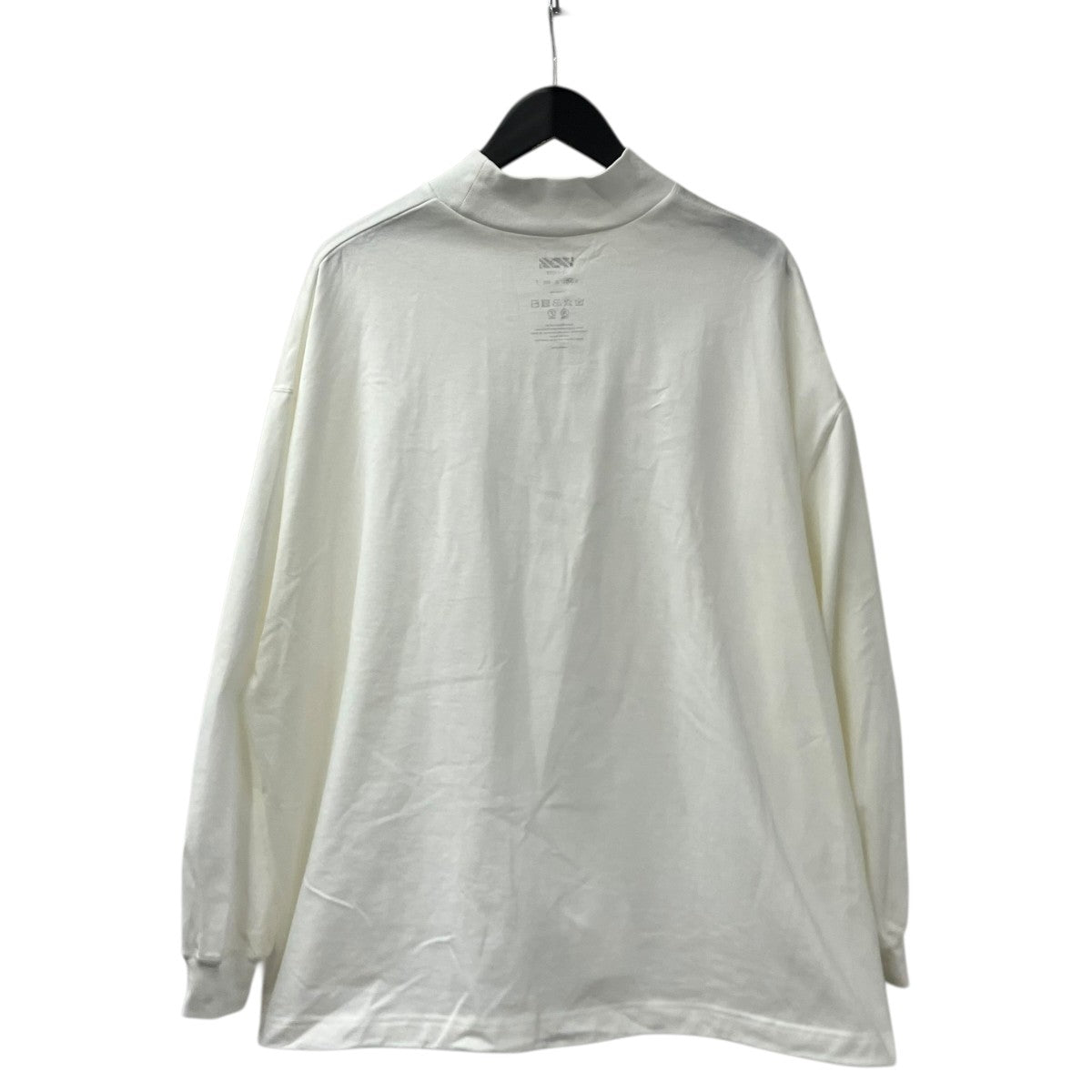 is-ness BALLOON MOCK LONG SLEEVE T SHIRT 3ハイネックカットソー1004AWCS04 古着・中古-2枚目のアイテム画像