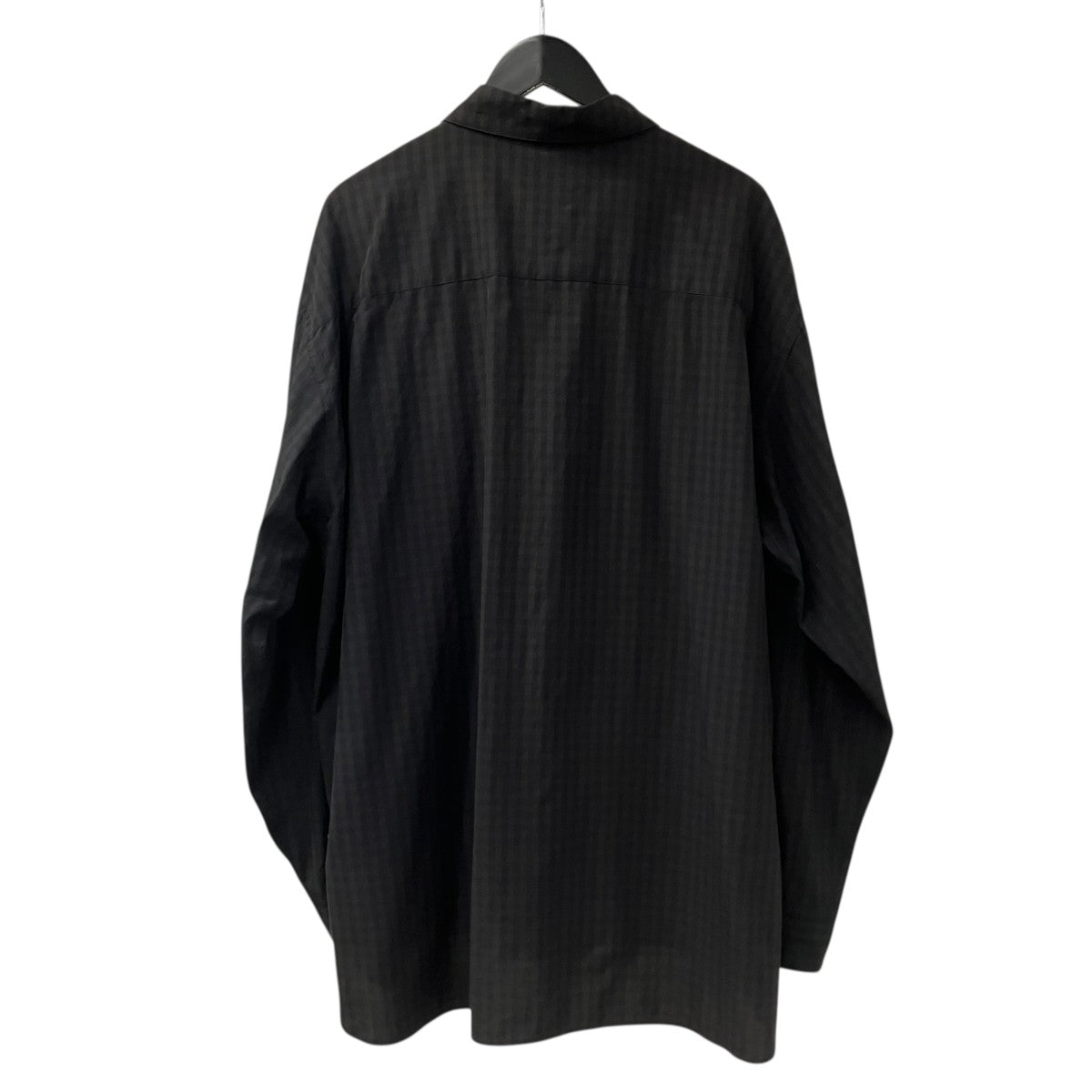 ssstein(シュタイン) OVERSIZED DOWN PAT SHIRT - GINGHAM長袖シャツST