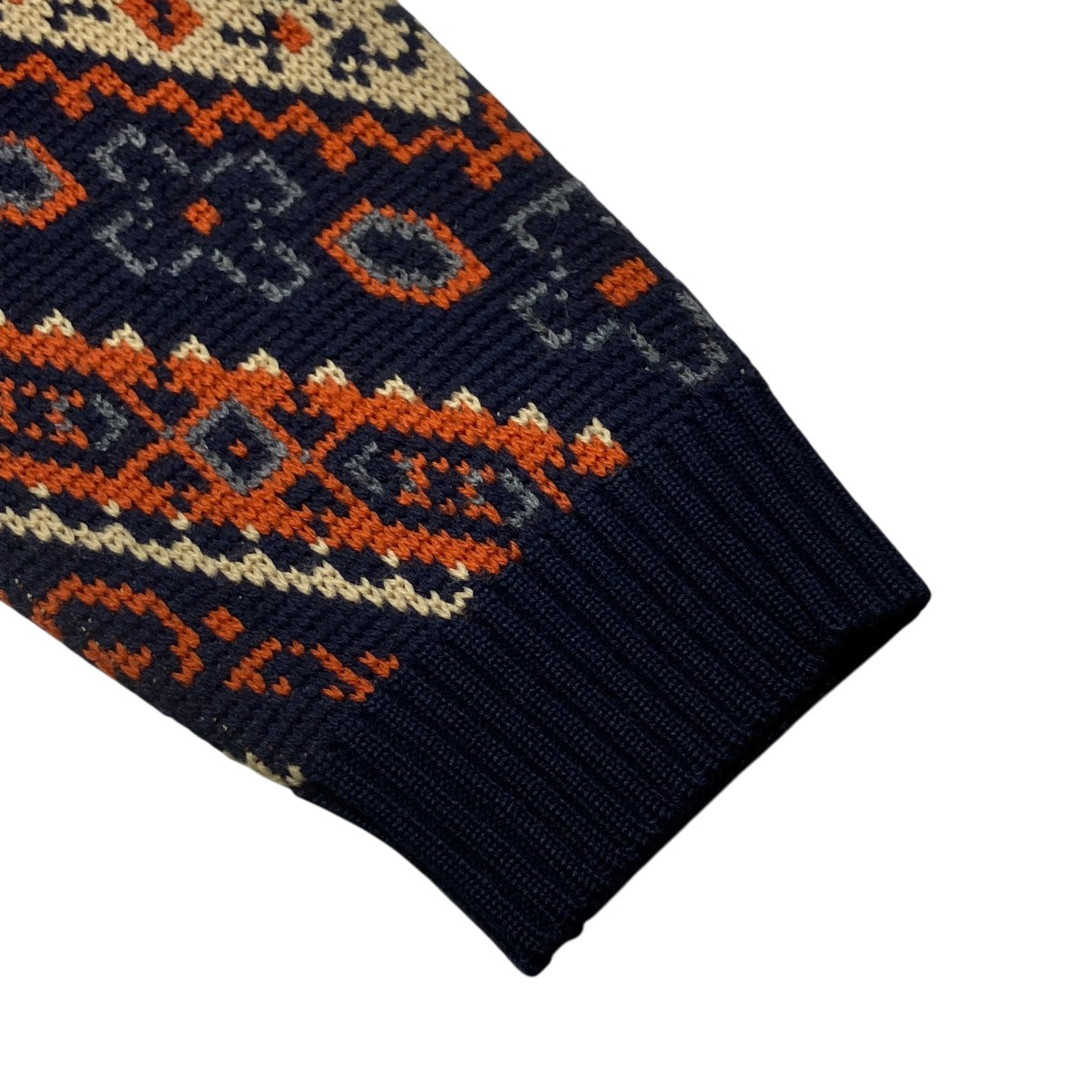T-SWEATER G総柄厚手ニット