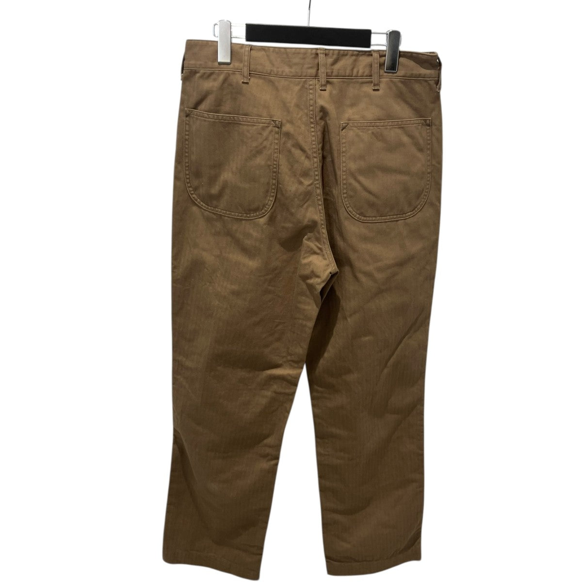 PHERROW’S ミリタリーヘリンボーンパンツパンツP-41-HBT 古着・中古-2枚目のアイテム画像