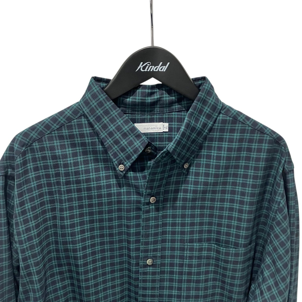 nanamica Button Down Wool Plaid ShirtチェックシャツS24FG050 古着・中古-3枚目のアイテム画像