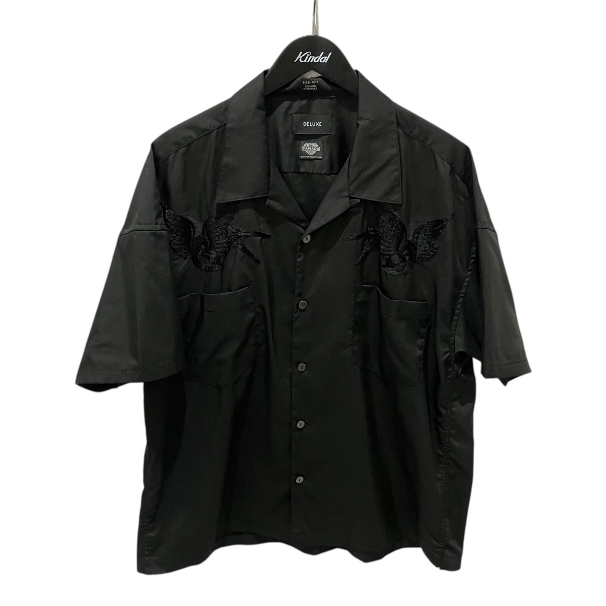 TATTOO STUDIO YAMADA 50ｓ レーヨンシャツ Deluxe××TATTOO STUDIO YAMADA ×TATTOO STUDIO YAMADA半袖シャツ