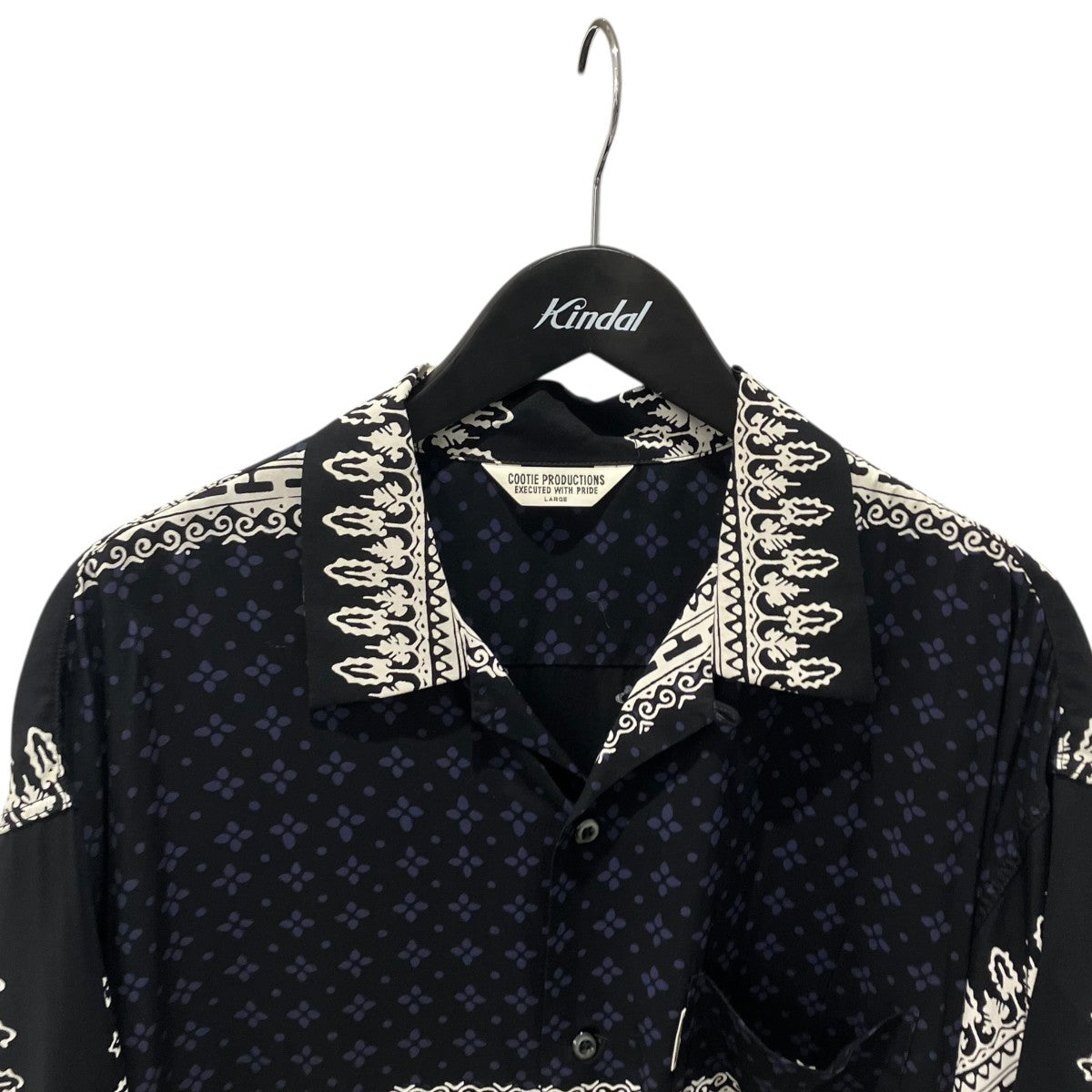 COOTIE RAYON OPEN COLLAR S S SHIRT半袖シャツ 古着・中古-3枚目のアイテム画像