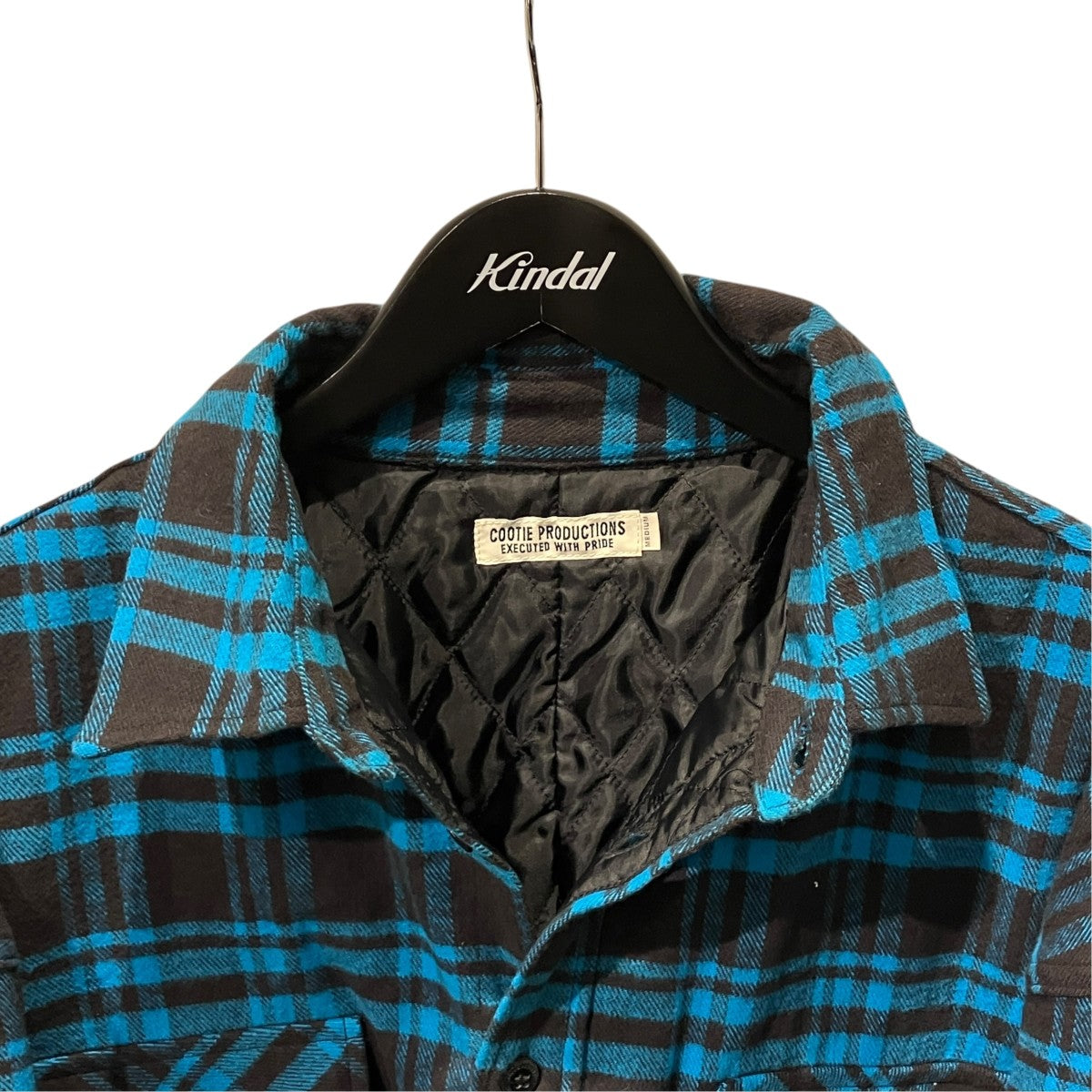 ERROR FIT NEL CHECK QUILTING CPO JACKETシャツジャケットCTE-22A223