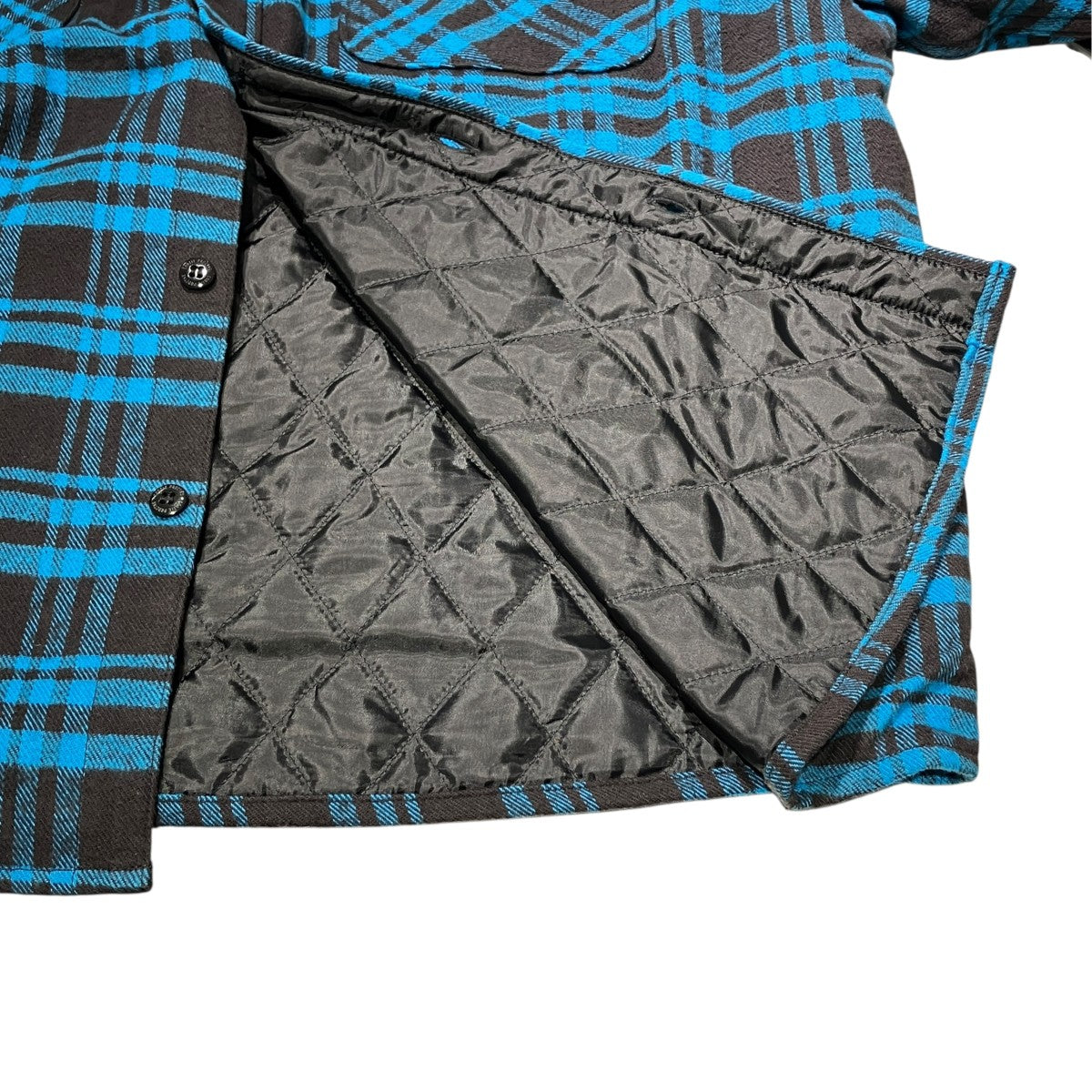 ERROR FIT NEL CHECK QUILTING CPO JACKETシャツジャケットCTE-22A223