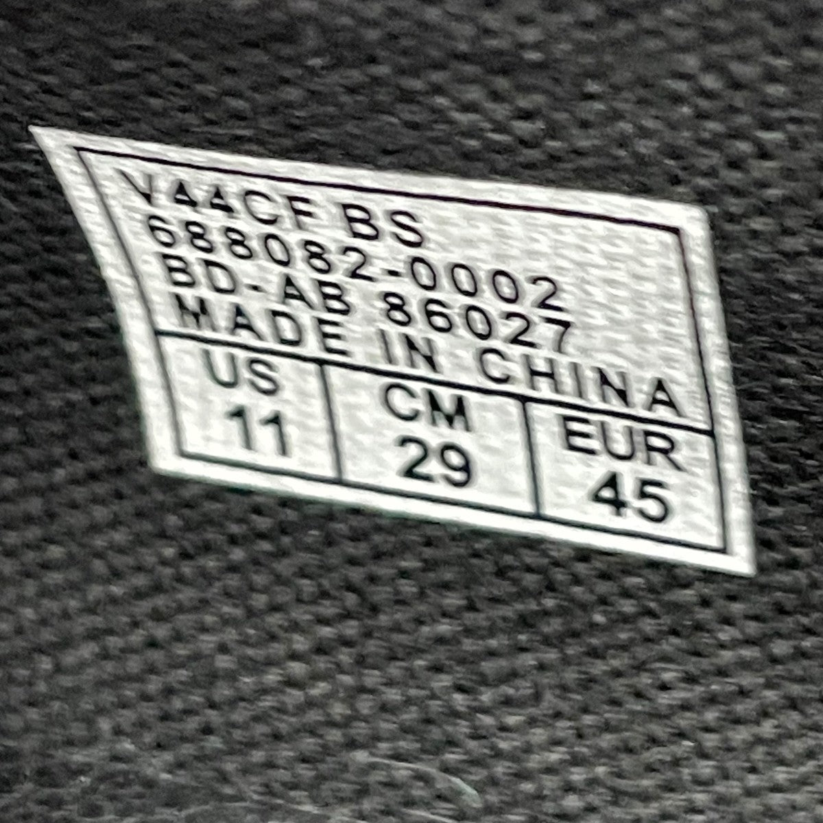 VANS(バンズ) Authentic Black WhiteスニーカーV44CF BS V44CF BS