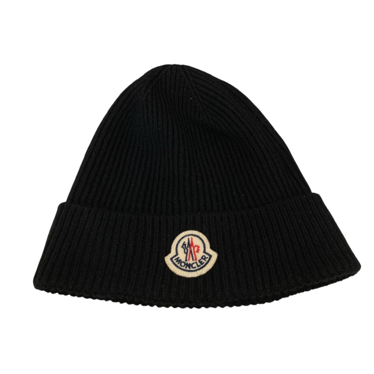 MONCLER BERRETTO TRICOTニットキャップ3B70500 A9342 古着・中古-1枚目のアイテム画像