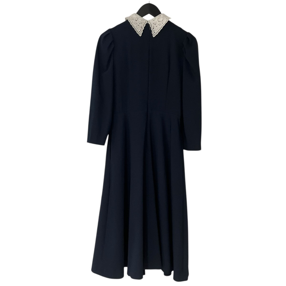 SEVEN TEN by MIHO KAWAHITO 6S503 フロントボタンネイビーワンピースワンピース 古着・中古-2枚目のアイテム画像
