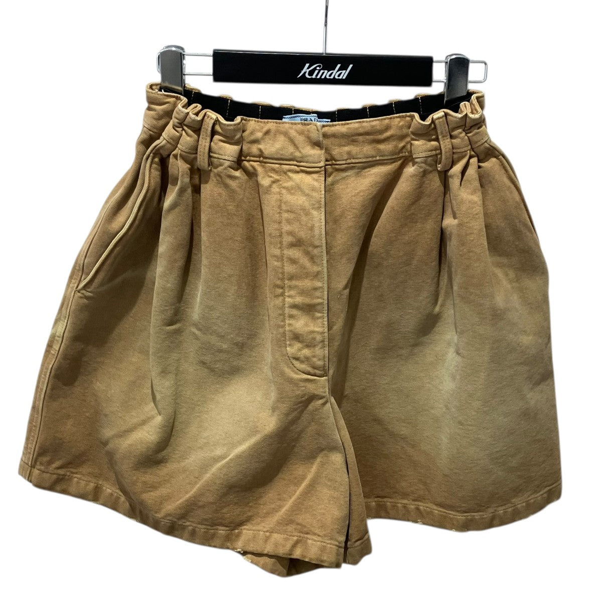 PRADA COTTON CANVAS SHORTSハーフパンツ22H919 古着・中古-1枚目のアイテム画像