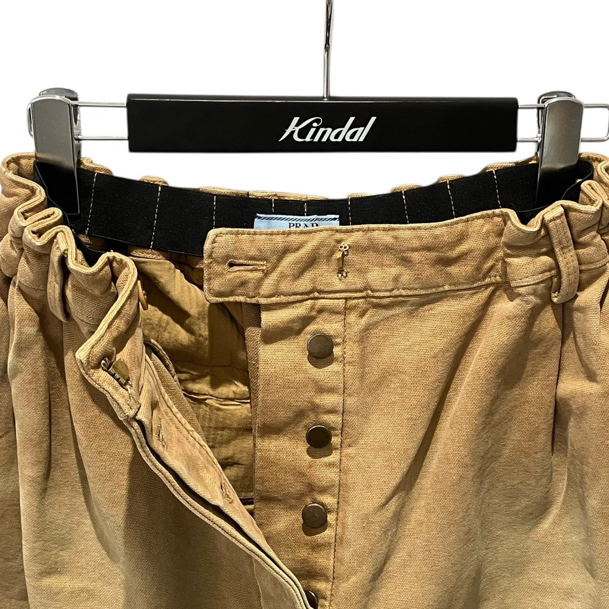 PRADA COTTON CANVAS SHORTSハーフパンツ22H919 古着・中古-3枚目のアイテム画像