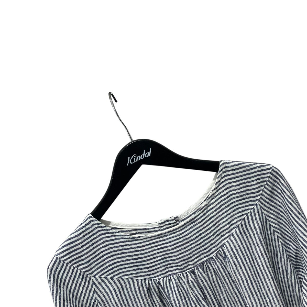 25SSLinen Stripe Flare Tunicストライプチュニック シャツ01251-1113