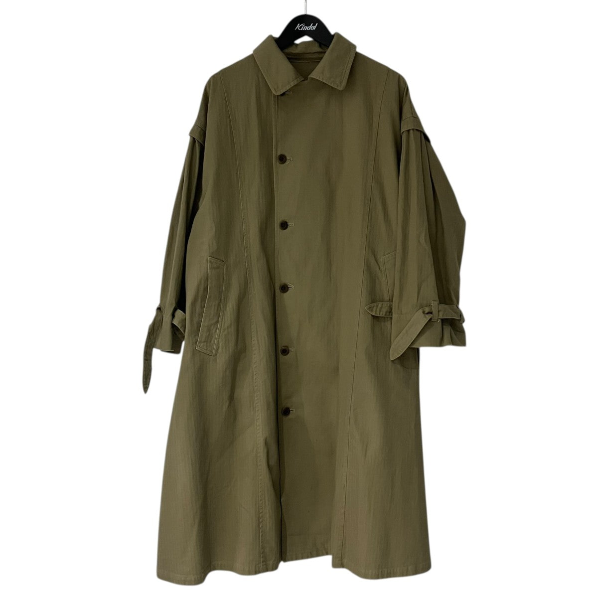 nest Robe 22AWヘリンボーンコートコート01223-1008 古着・中古-1枚目のアイテム画像