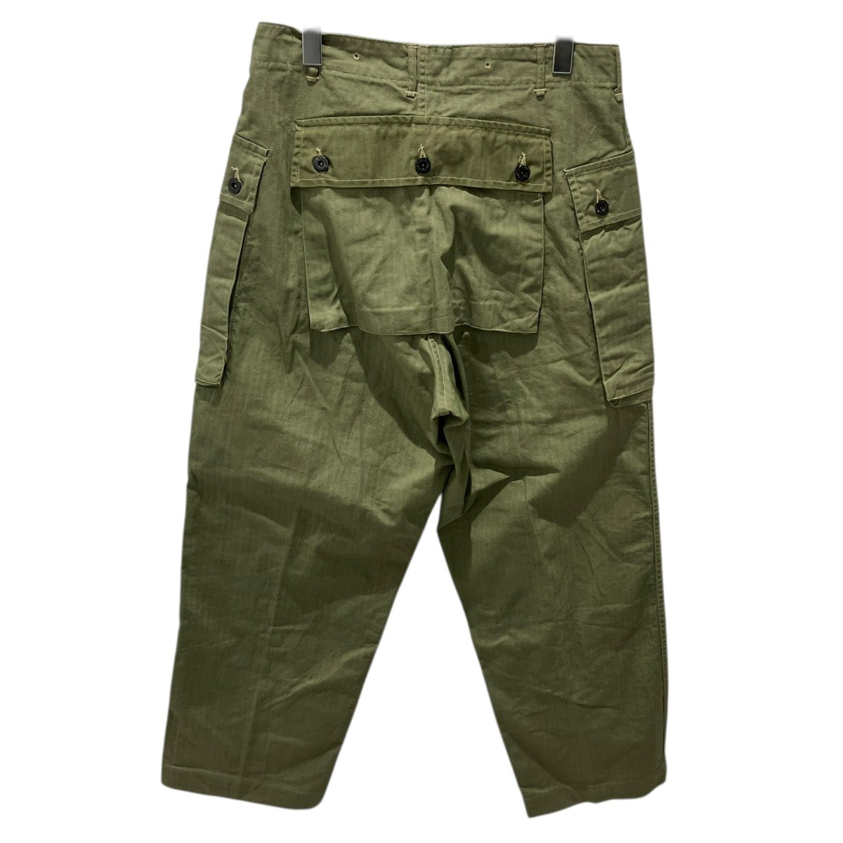 VINTAGE WW2 USMC P-44 HBT TROUSERSモンキーパンツ 古着・中古-2枚目のアイテム画像