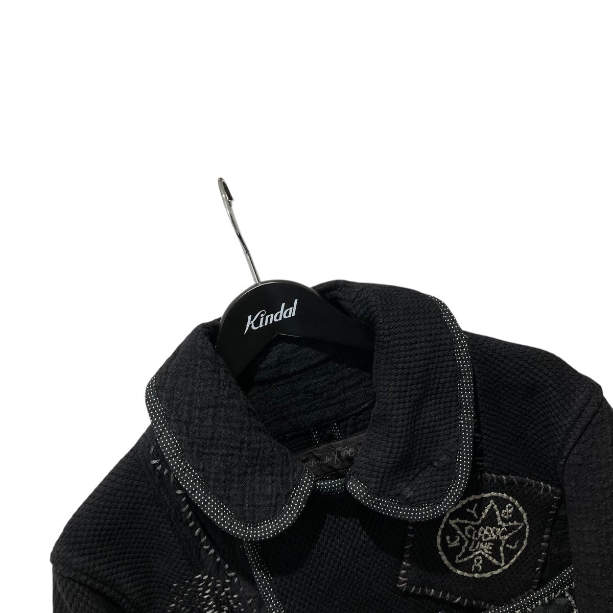 PC KENDO   SASHIKO PEACOAT 剣道刺し子Pコートジャケット