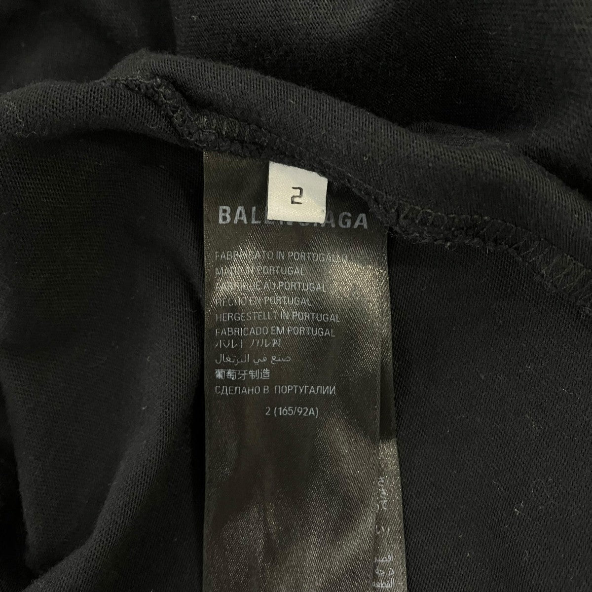 BALENCIAGA(バレンシアガ) DARKWAVE TEEプリントTシャツ739028 739028