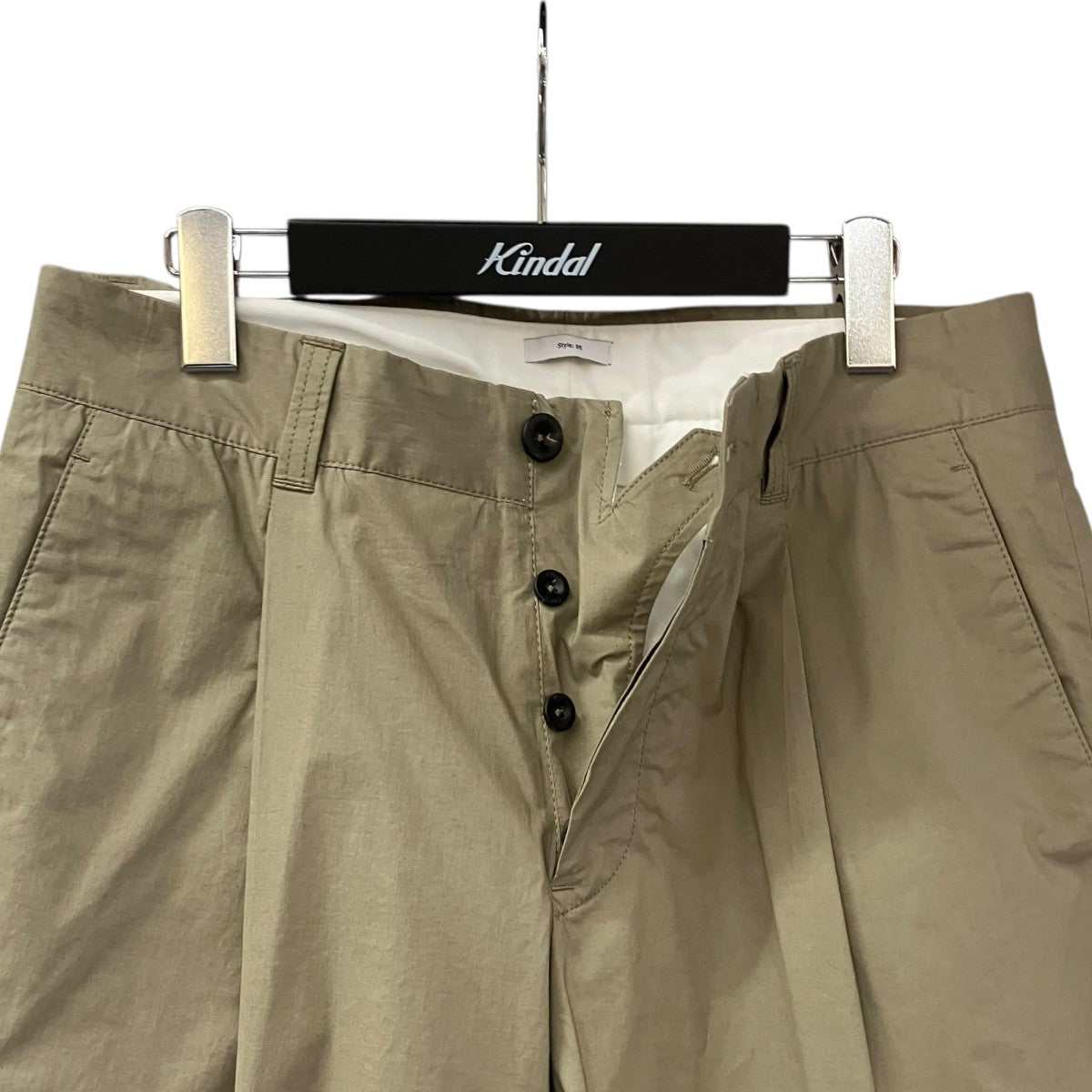 PT01 Forward style05 ストレッチテーパードパンツ 古着・中古-3枚目のアイテム画像