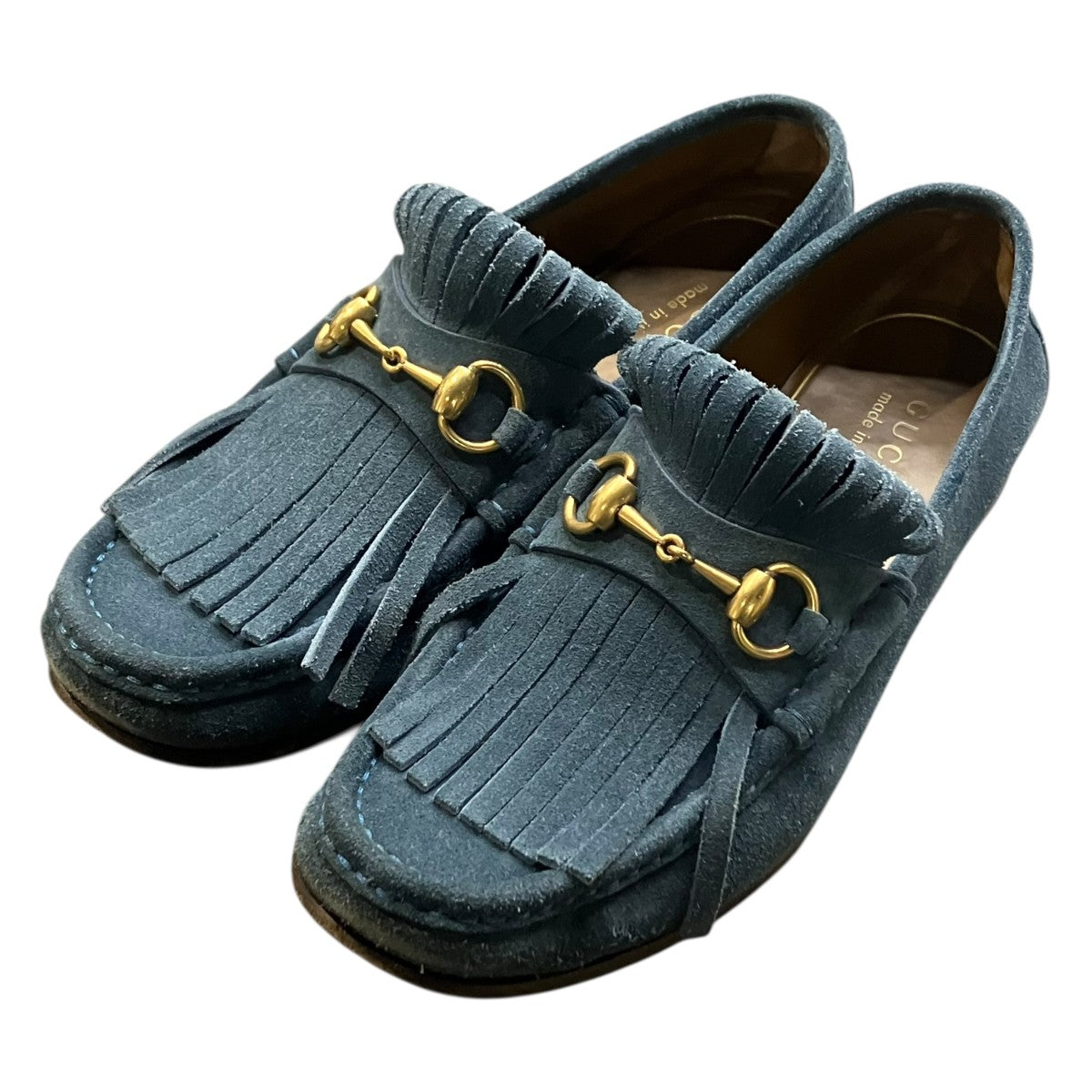 GUCCI ビット キルトタンローファー 古着・中古-1枚目のアイテム画像
