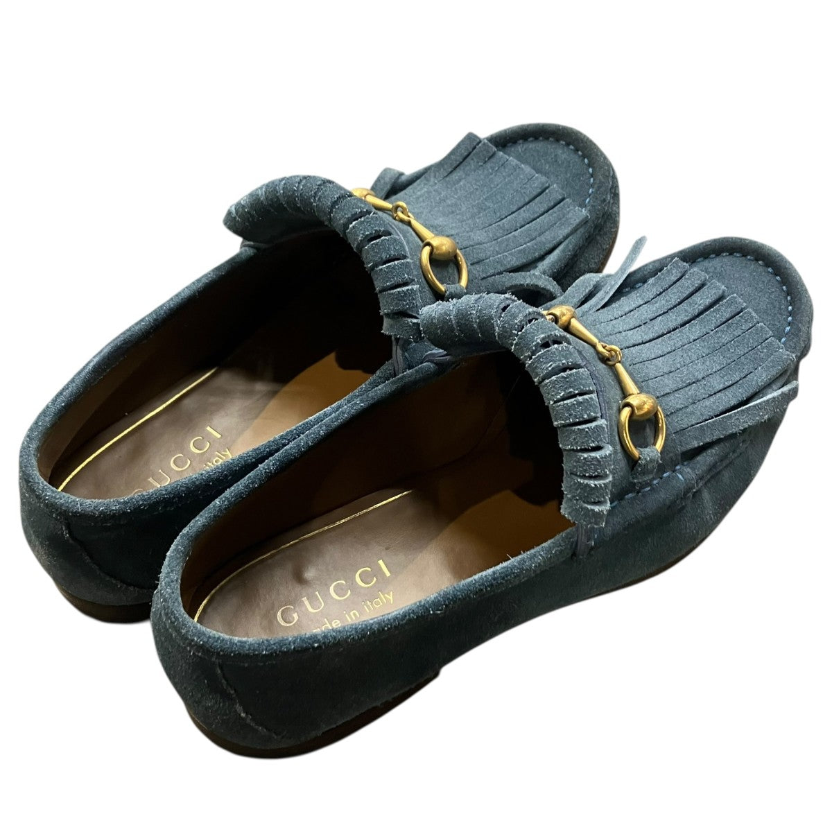 GUCCI ビット キルトタンローファー 古着・中古-2枚目のアイテム画像