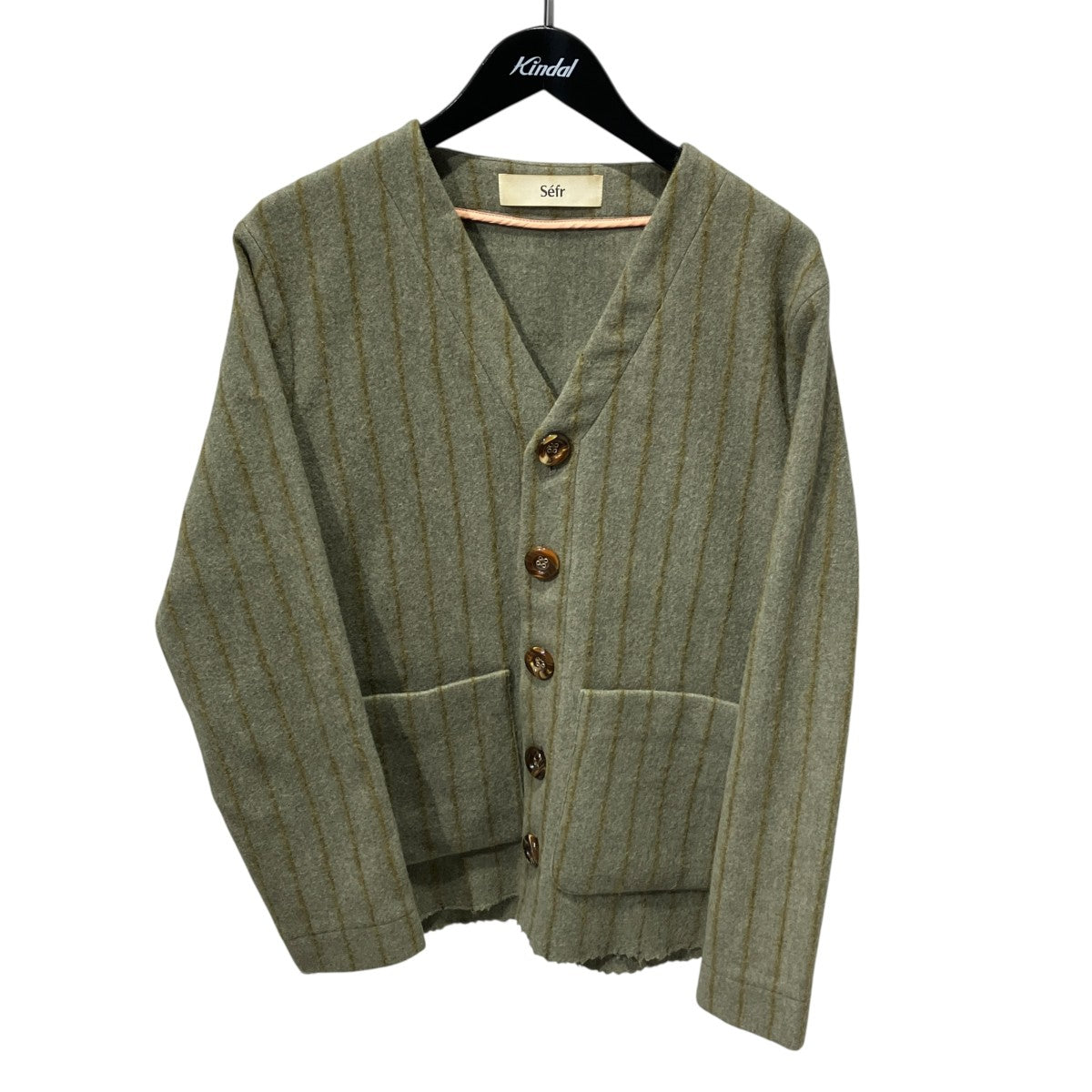 21AWGote Cardigan厚手カーディガン