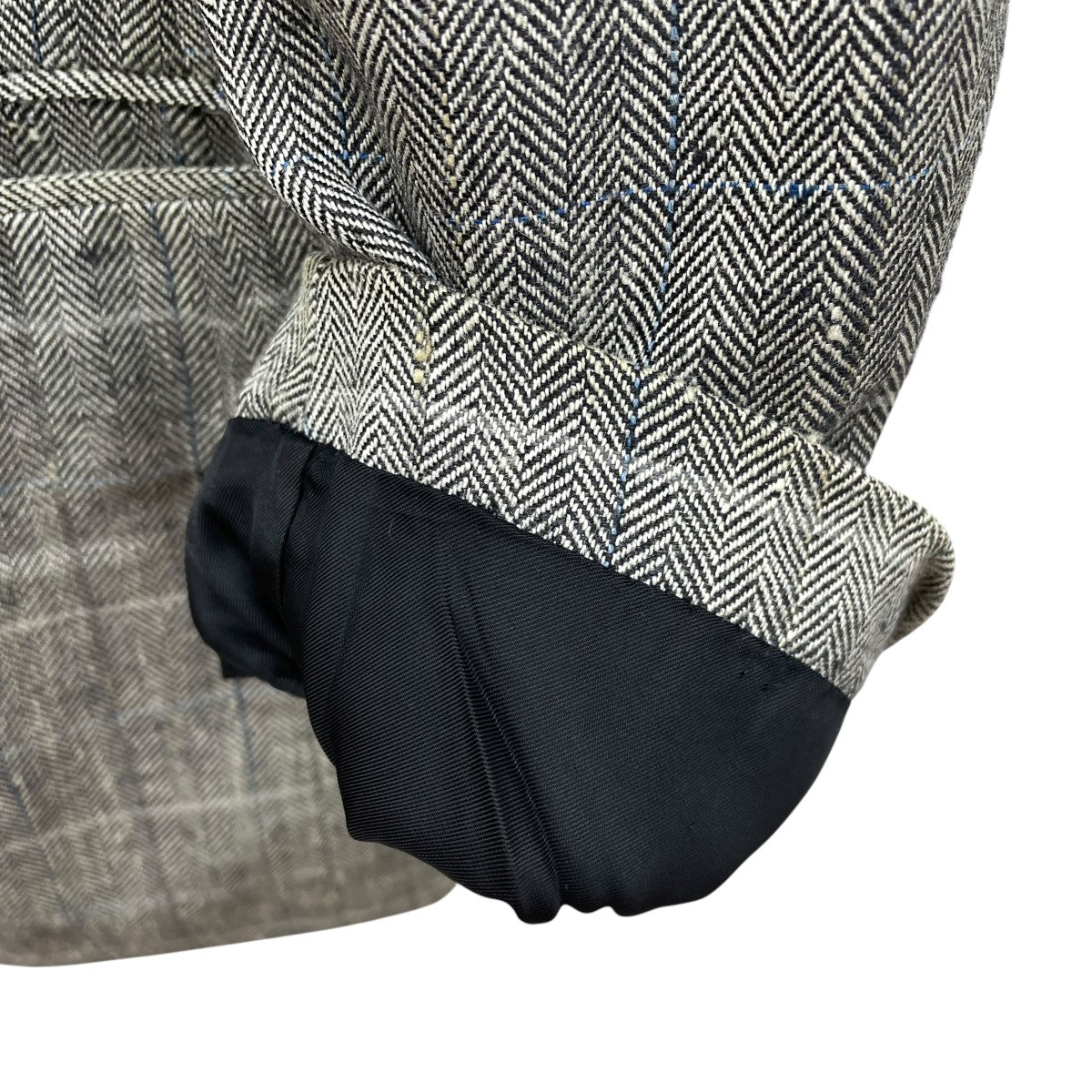 dunhill ヘリンボーンテーラードジャケット 古着・中古-4枚目のアイテム画像