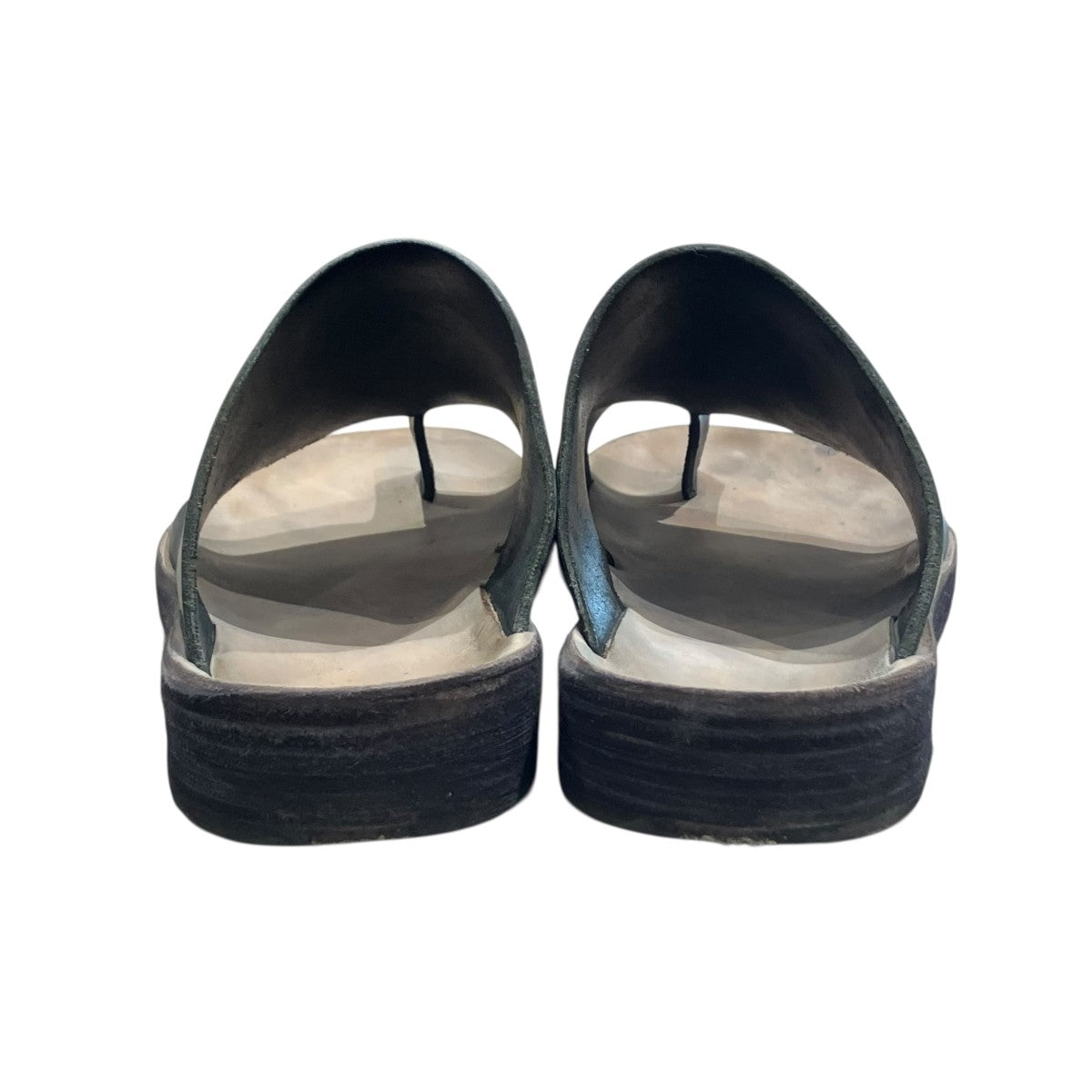 m．a+ wide strap sandalsレザーサンダル 古着・中古-5枚目のアイテム画像