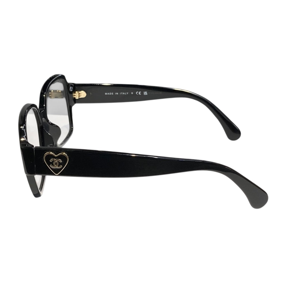 CHANEL スクエア シェイプ ブルーライトカット グラス眼鏡3438-S-A 古着・中古-4枚目のアイテム画像