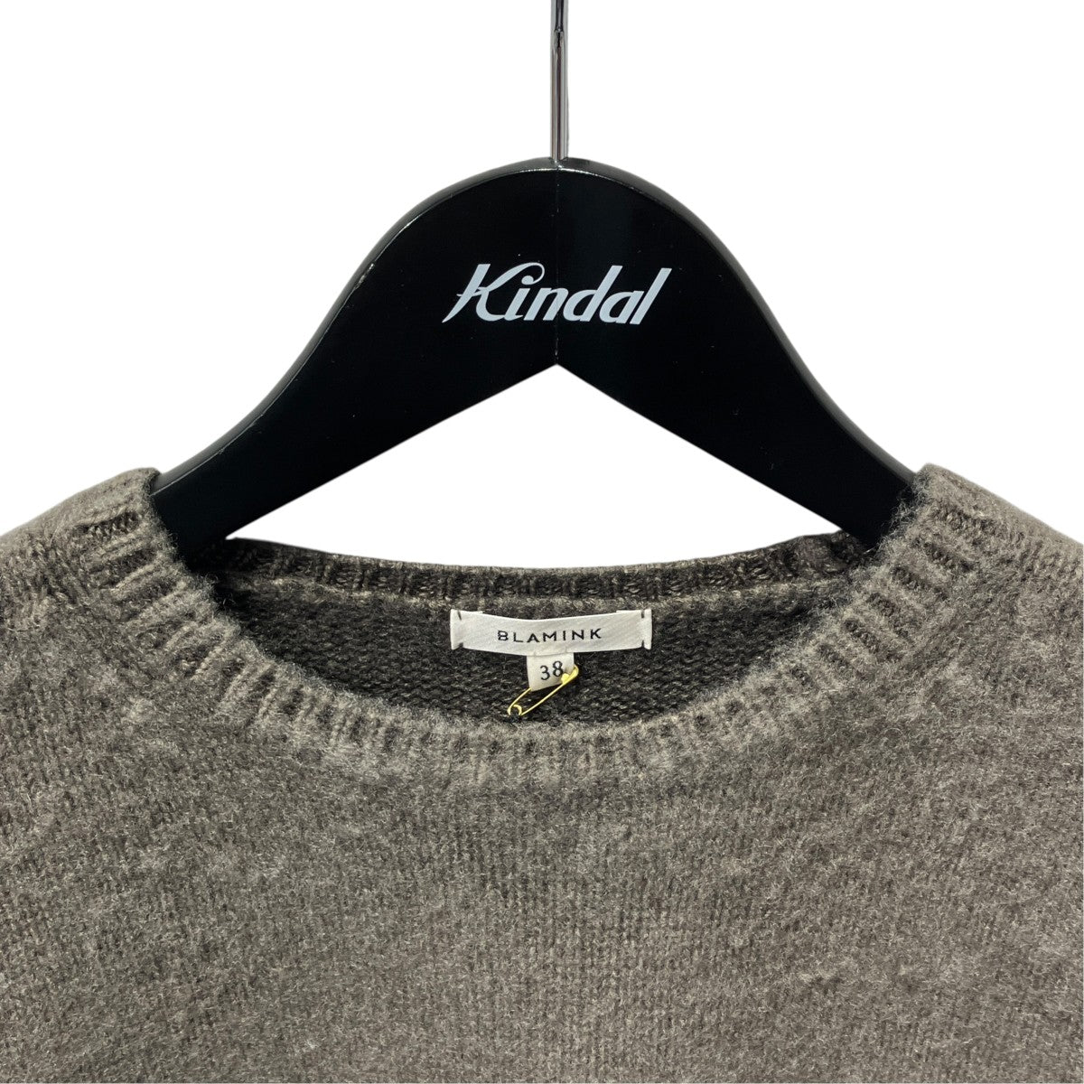 カシミヤ5Gクルーネックロングスリーブ長袖ニット7913-299-0250-2750