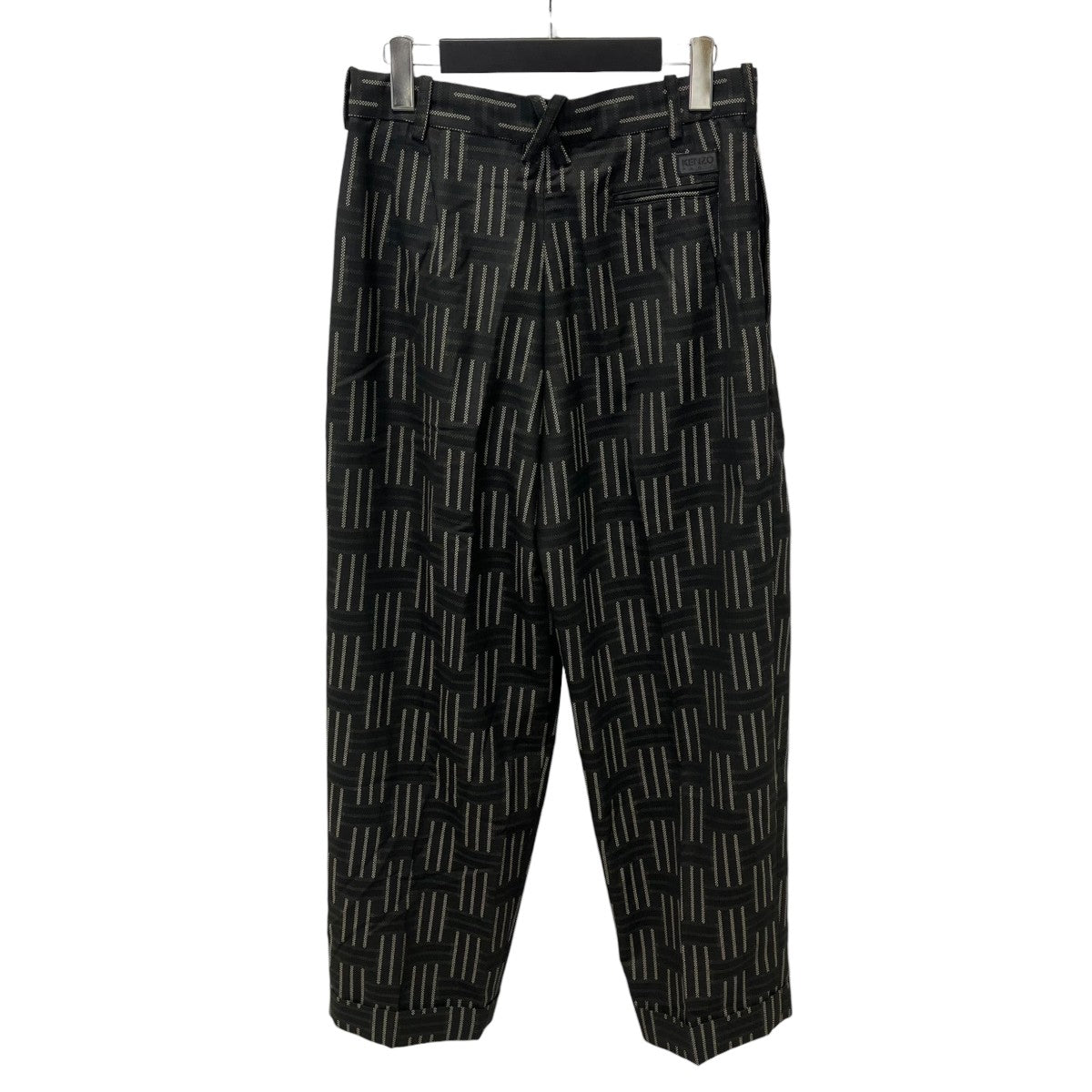 KENZO 総柄スラックス総柄パンツFE65PA3789JG 古着・中古-2枚目のアイテム画像