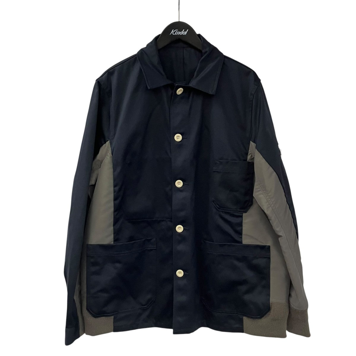 sacai 24SSCotton Chino x Nylon Twill Blousonジャケット24-03316M 古着・中古-1枚目のアイテム画像