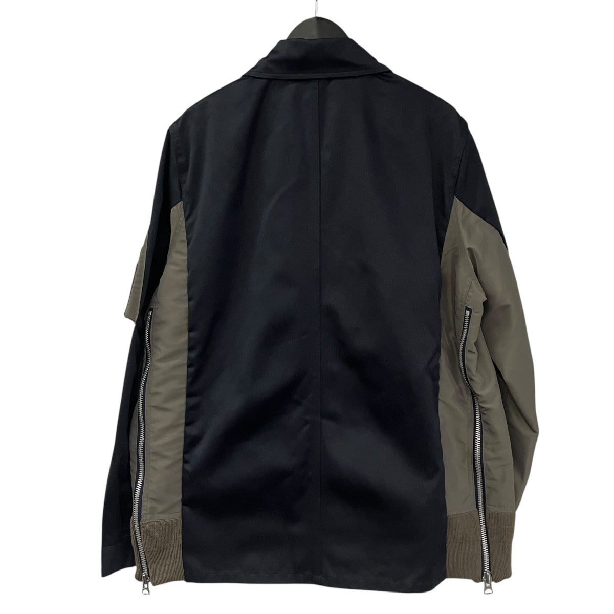 sacai 24SSCotton Chino x Nylon Twill Blousonジャケット24-03316M 古着・中古-2枚目のアイテム画像