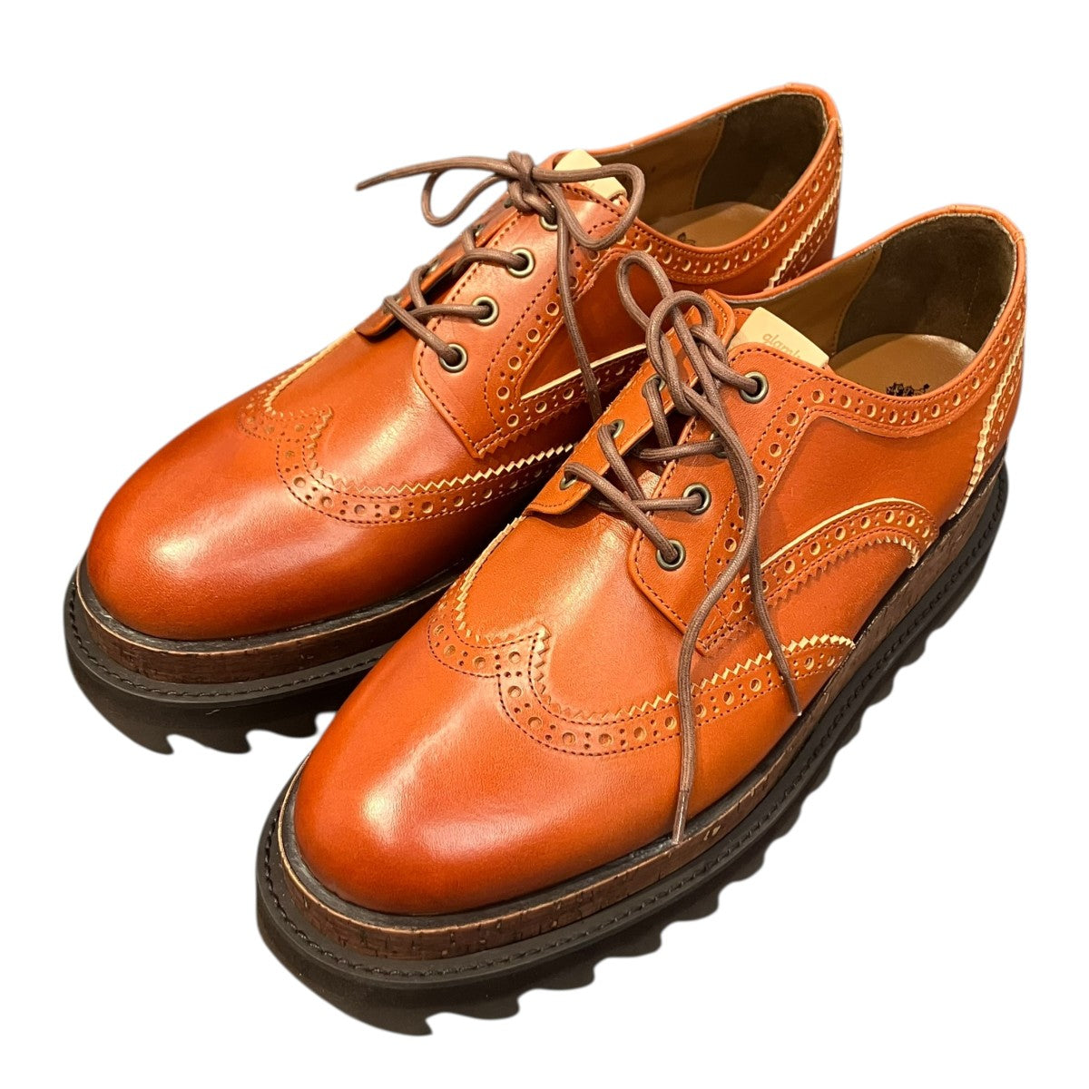 glamb Shark sole wing tip shoesローファーGB0321/AC03 古着・中古-1枚目のアイテム画像