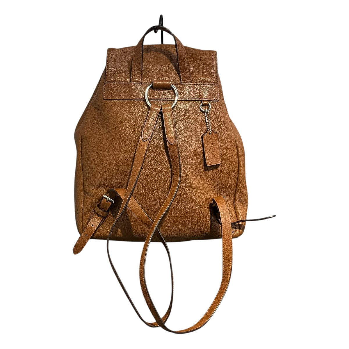 COACH ターンロック ペブルドレザーリュック35303 古着・中古-2枚目のアイテム画像