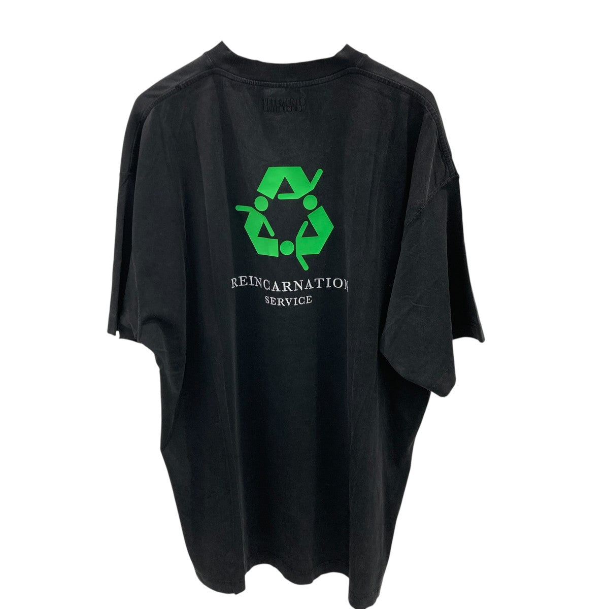VETEMENTS 23SSIm Not Doing Shit TodayTシャツUE63TR320B 古着・中古-3枚目のアイテム画像