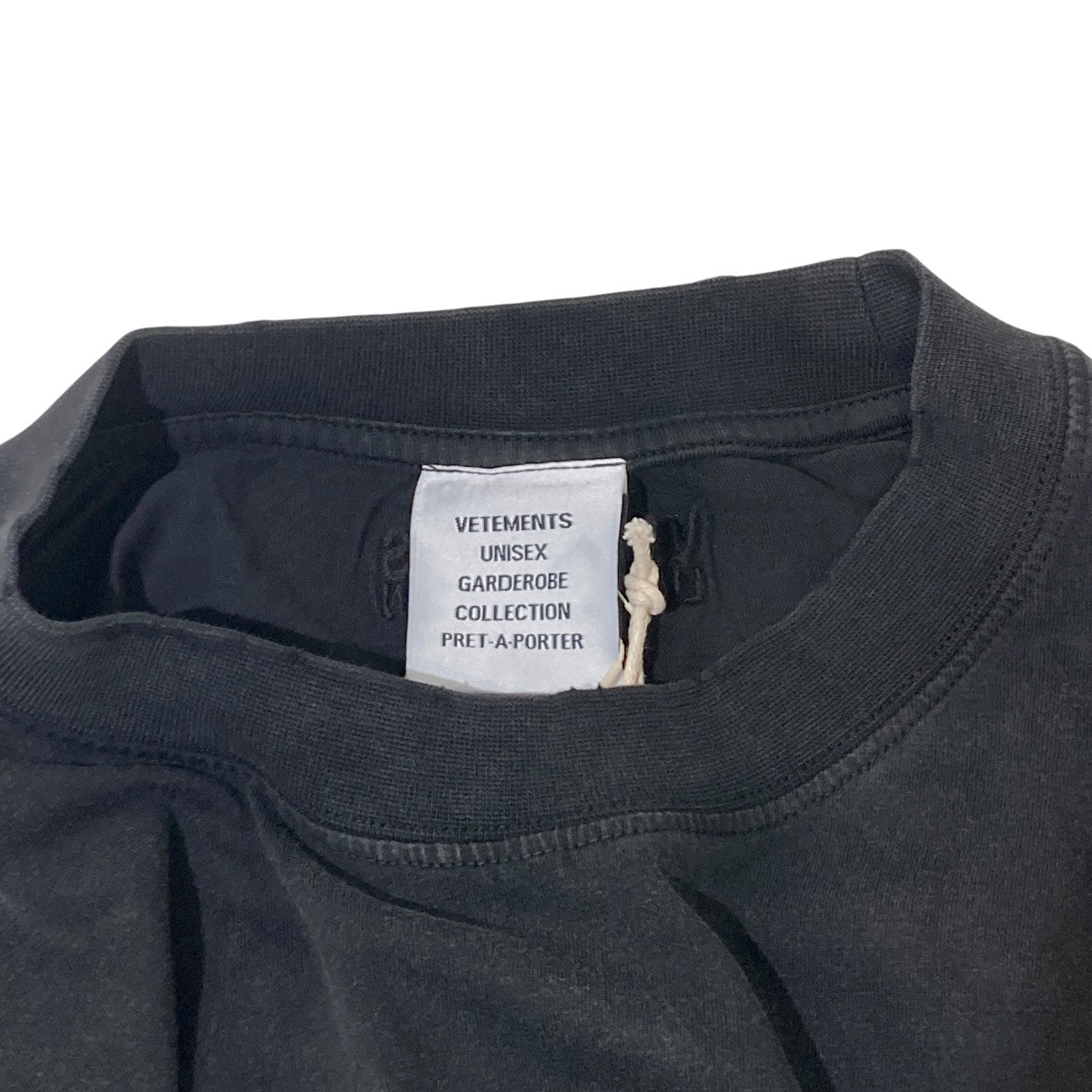 VETEMENTS 23SSIm Not Doing Shit TodayTシャツUE63TR320B 古着・中古-5枚目のアイテム画像