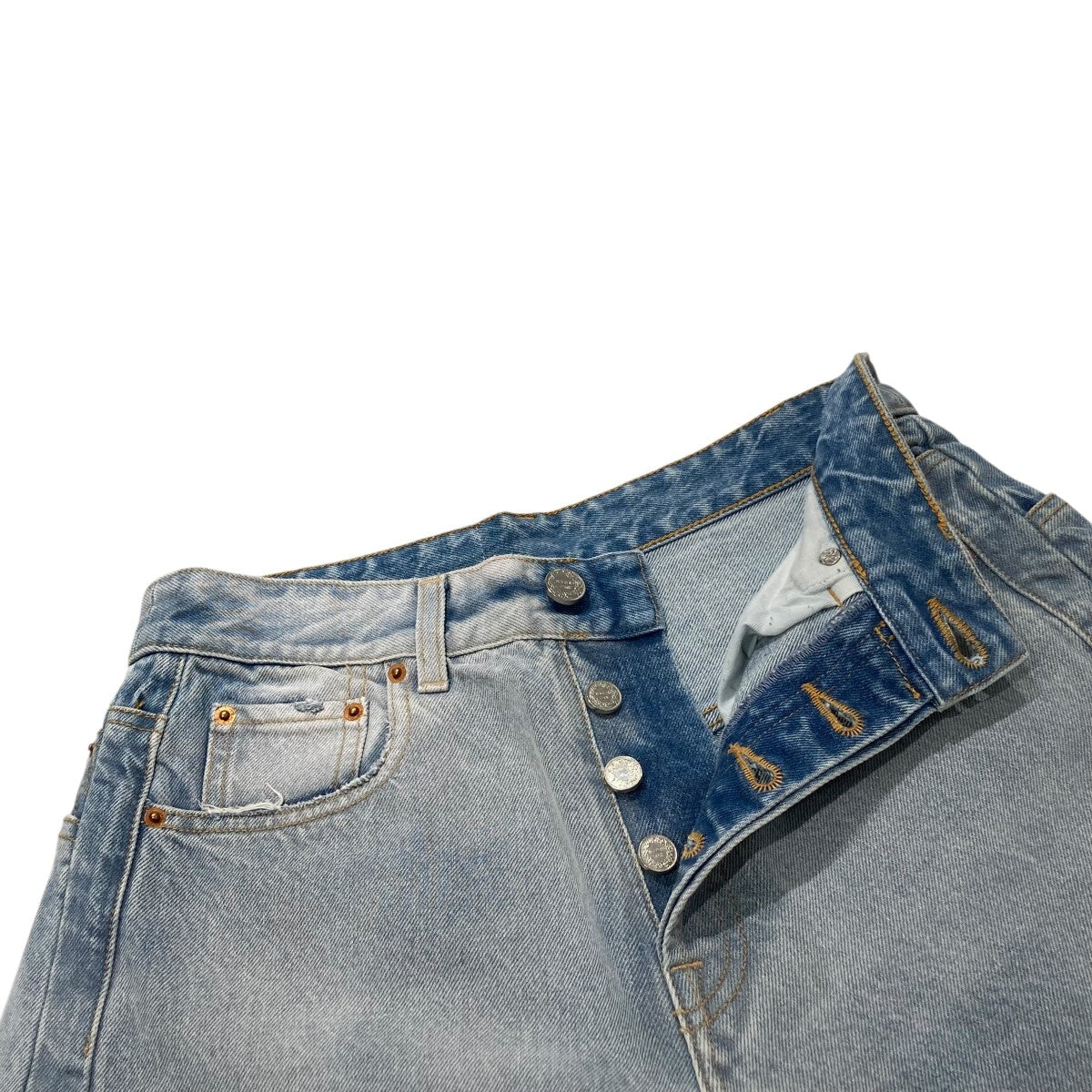 Big Shape JeansワイドデニムパンツUA53PA750L