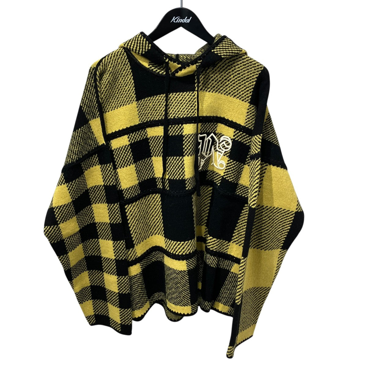 24AWPA MONOGRAM TRATAN KNIT HO OCHERニットパーカーPMHU019F24KNI001