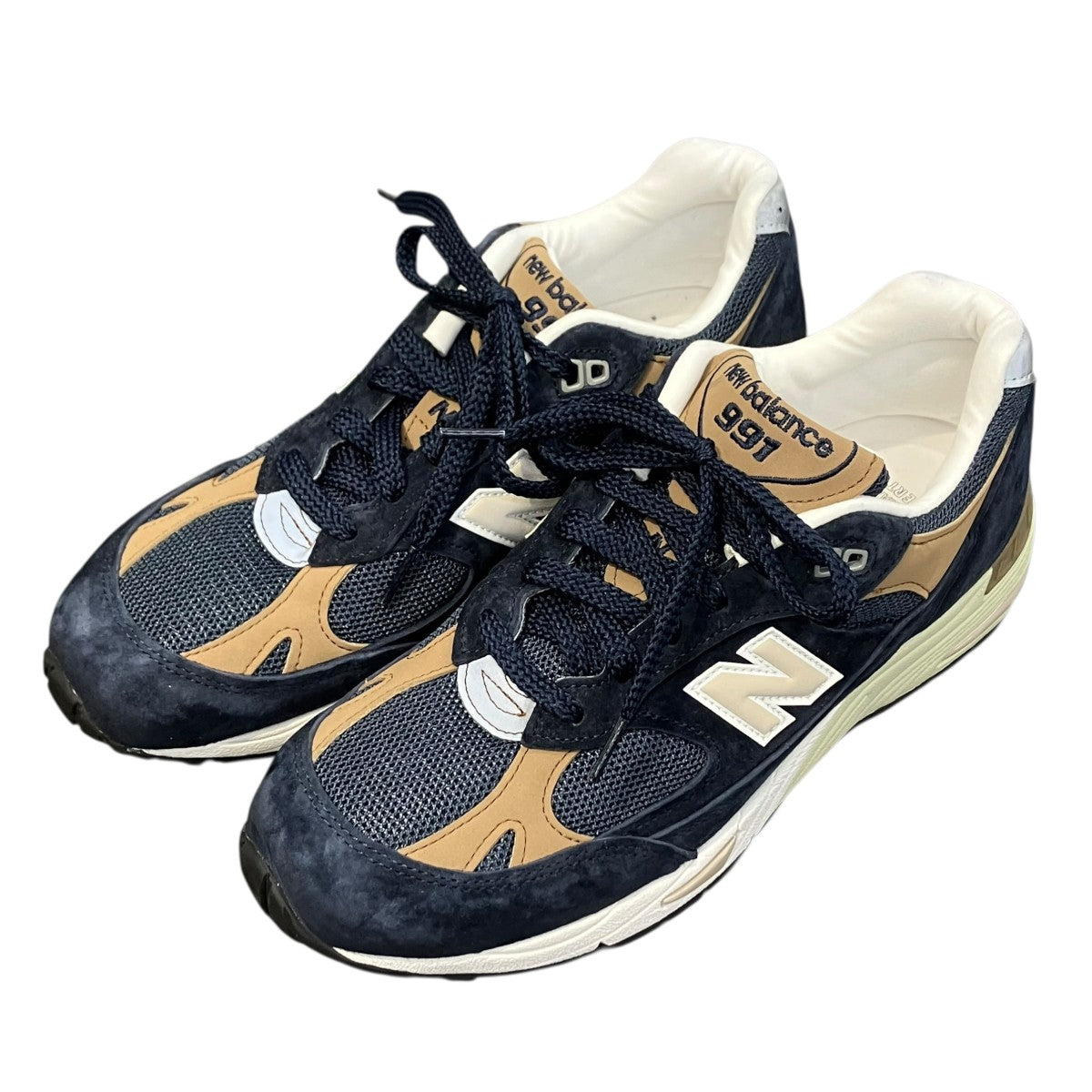 NEW BALANCE スニーカーM991DNB 古着・中古-1枚目のアイテム画像
