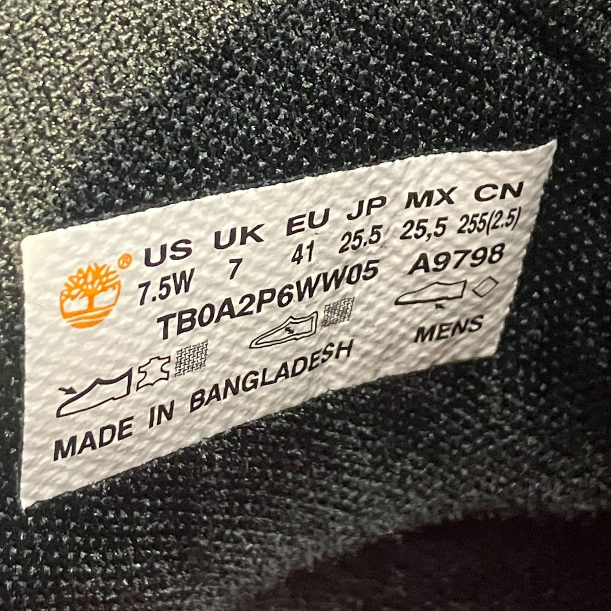 Timberland プレミアム 6インチ スエード レースアップ ショートブーツショートブーツTB0A2P6WW05 古着・中古-7枚目のアイテム画像