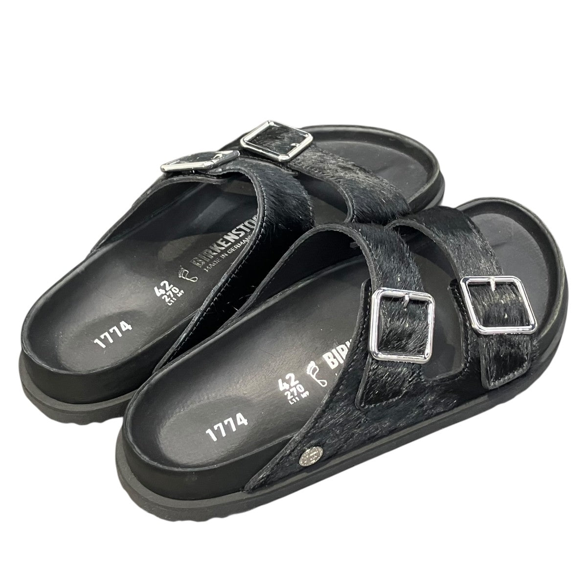 BIRKENSTOCK ARIZONA PONY LIKE FUR EXQ 1774サンダル 古着・中古-2枚目のアイテム画像