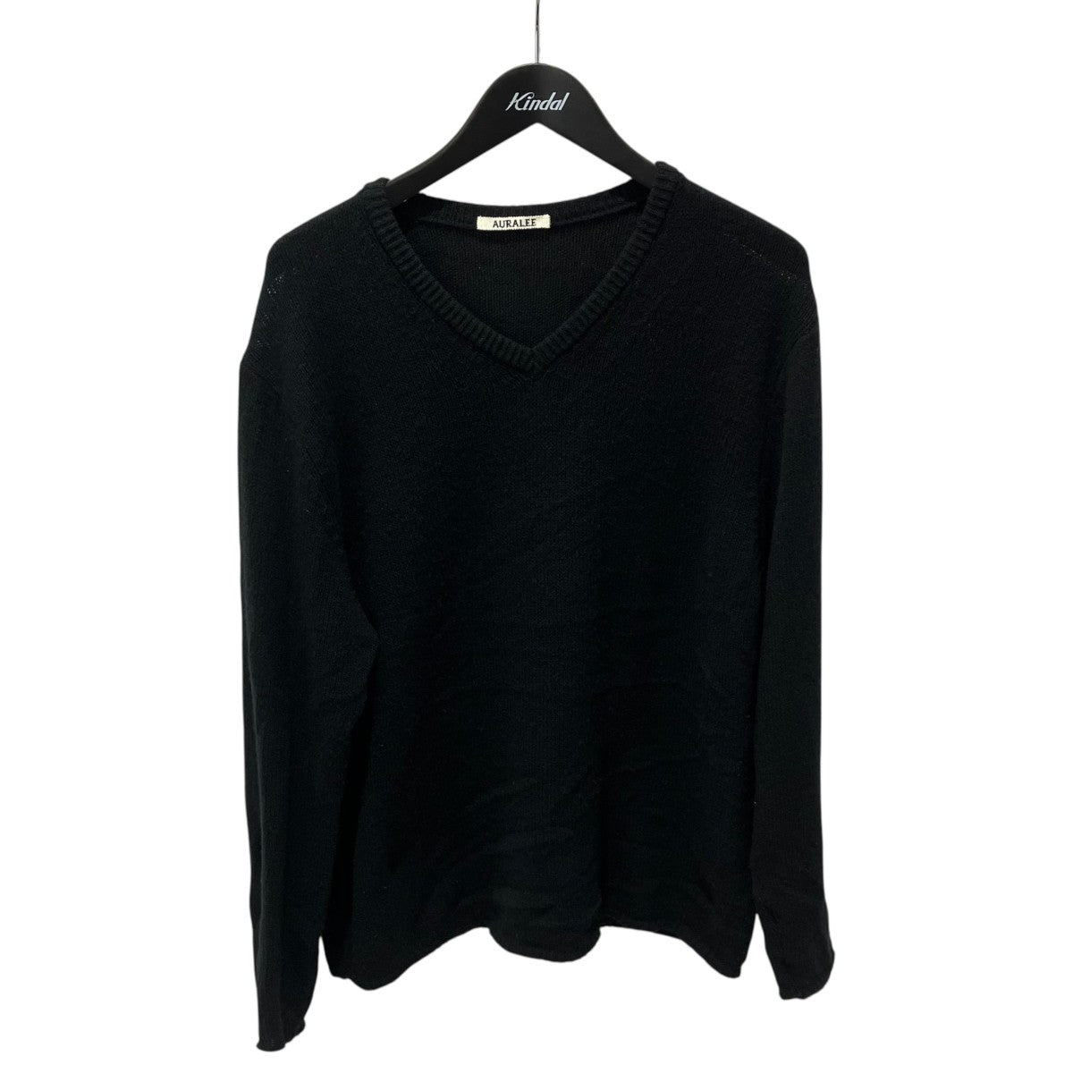 AURALEE 26SSSUMMER CASHMERE KNIT V-NECK P OニットA26SV02CK 古着・中古-1枚目のアイテム画像