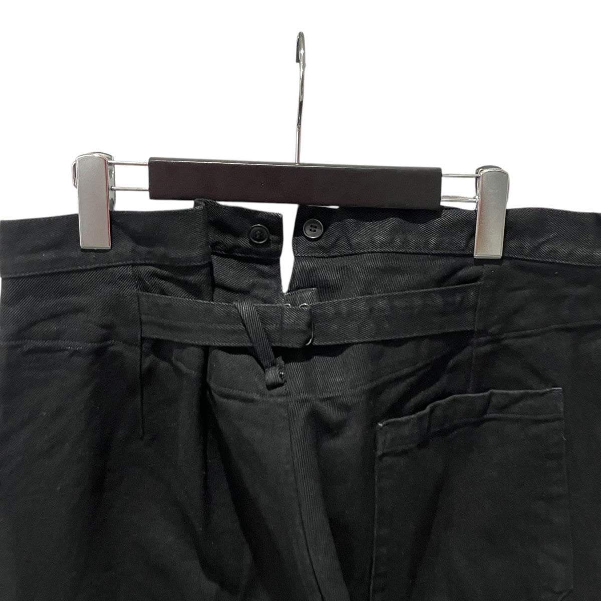 COMOLI ブラックデニム オーバーパンツ26SSデニムパンツD01-03002 古着・中古-5枚目のアイテム画像
