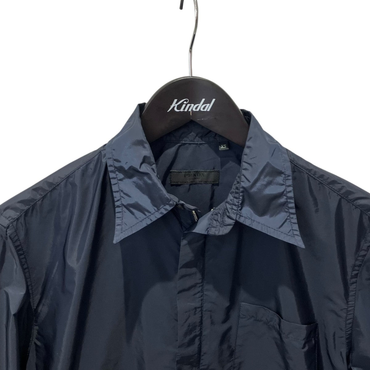 PRADA SPORTS ジップアップシャツ長袖シャツSC329 古着・中古-3枚目のアイテム画像