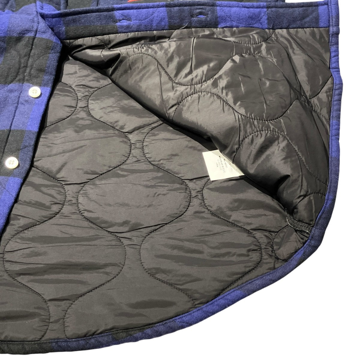 QUILT MIT PLAID SHIRTキルティングジャケット