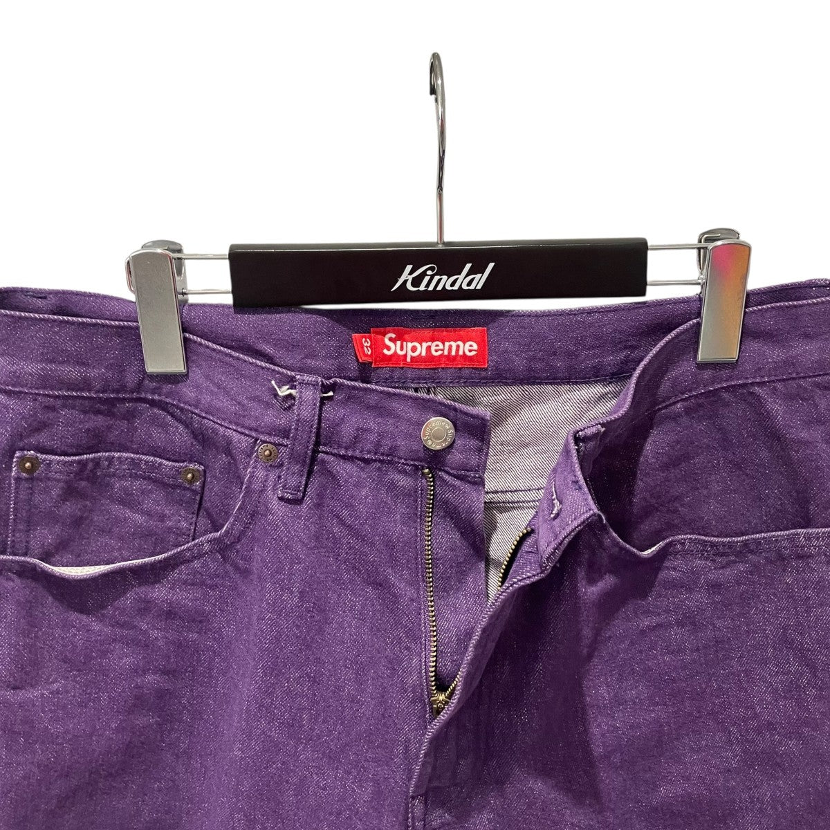 Supreme 25SSBaggy Denim Short Purpleハーフパンツ 古着・中古-3枚目のアイテム画像