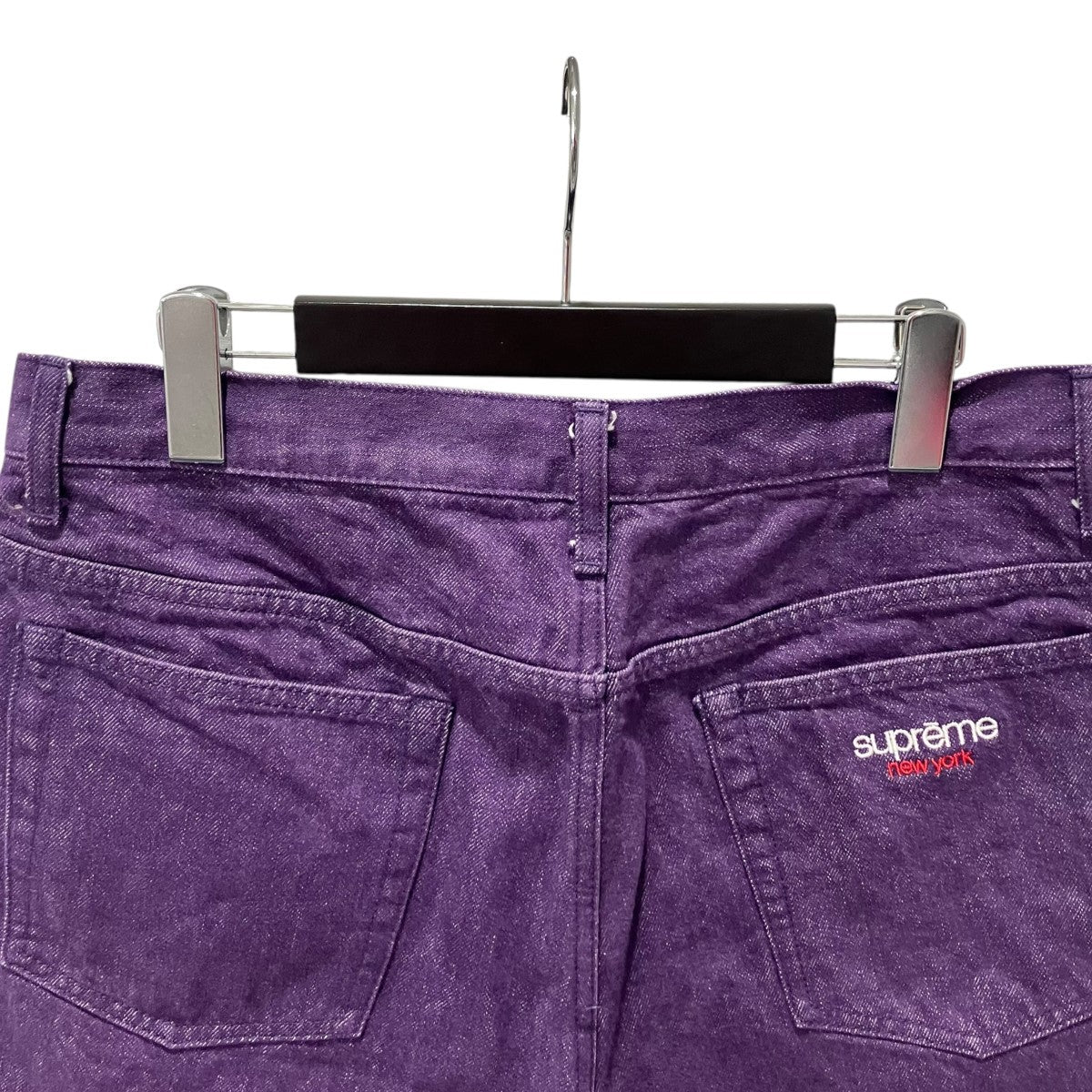 Supreme 25SSBaggy Denim Short Purpleハーフパンツ 古着・中古-5枚目のアイテム画像
