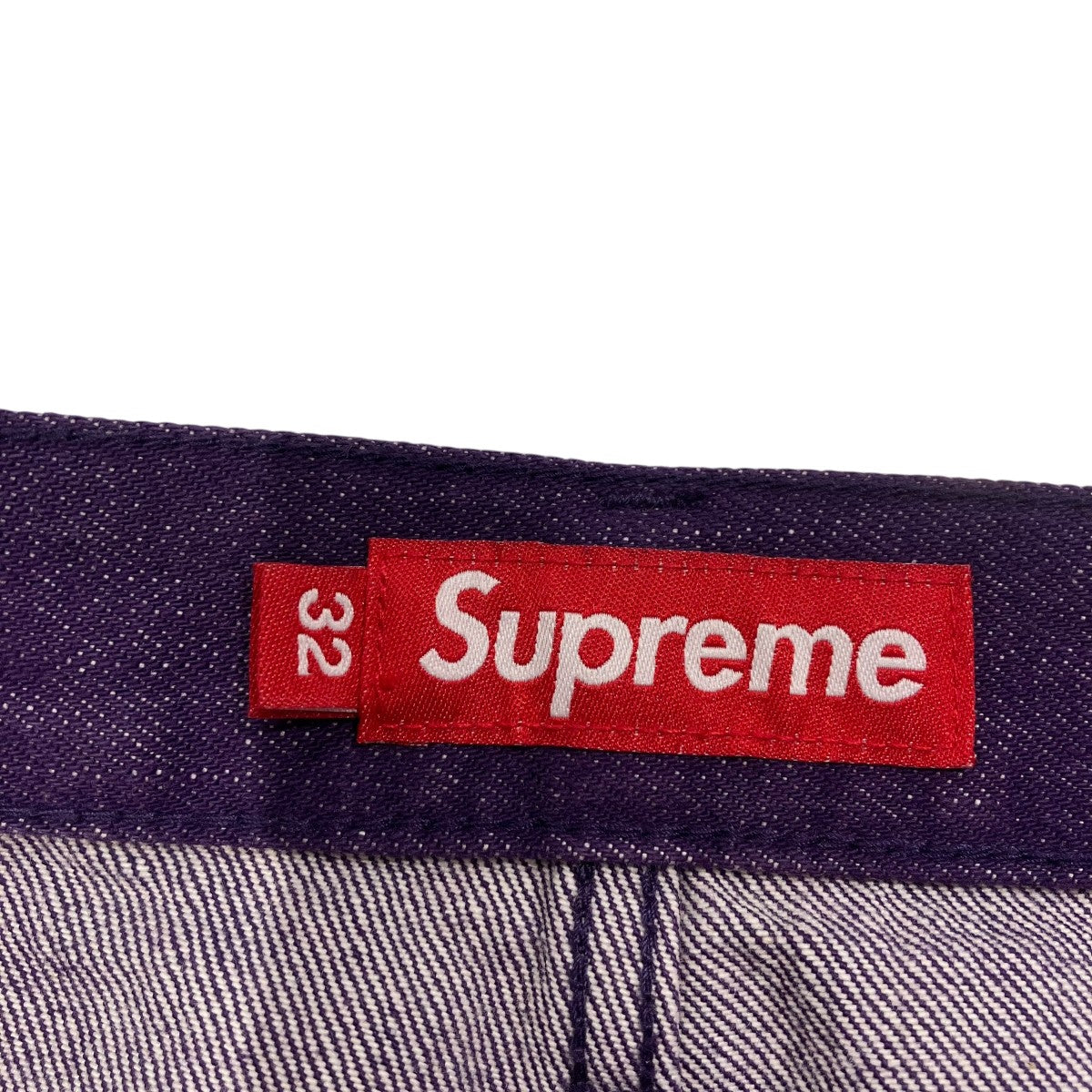 Supreme 25SSBaggy Denim Short Purpleハーフパンツ 古着・中古-6枚目のアイテム画像