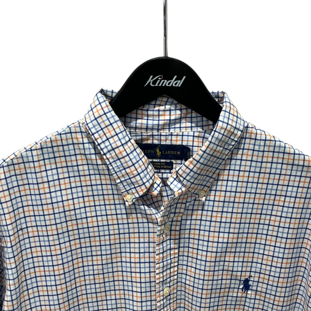 RALPH LAUREN チェックボタンダウンシャツ710790196001 古着・中古-3枚目のアイテム画像