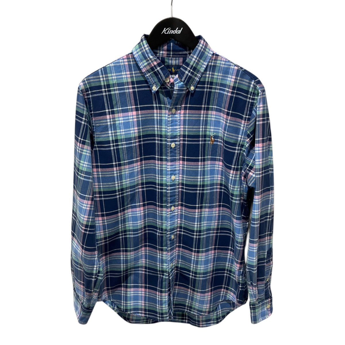 RALPH LAUREN チェックボタンダウンシャツ710684860011 古着・中古-1枚目のアイテム画像