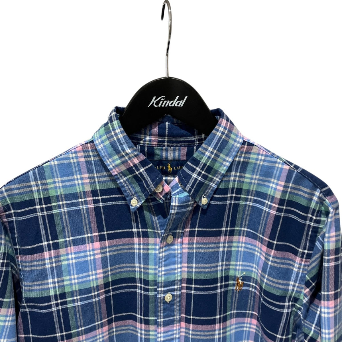 RALPH LAUREN チェックボタンダウンシャツ710684860011 古着・中古-3枚目のアイテム画像