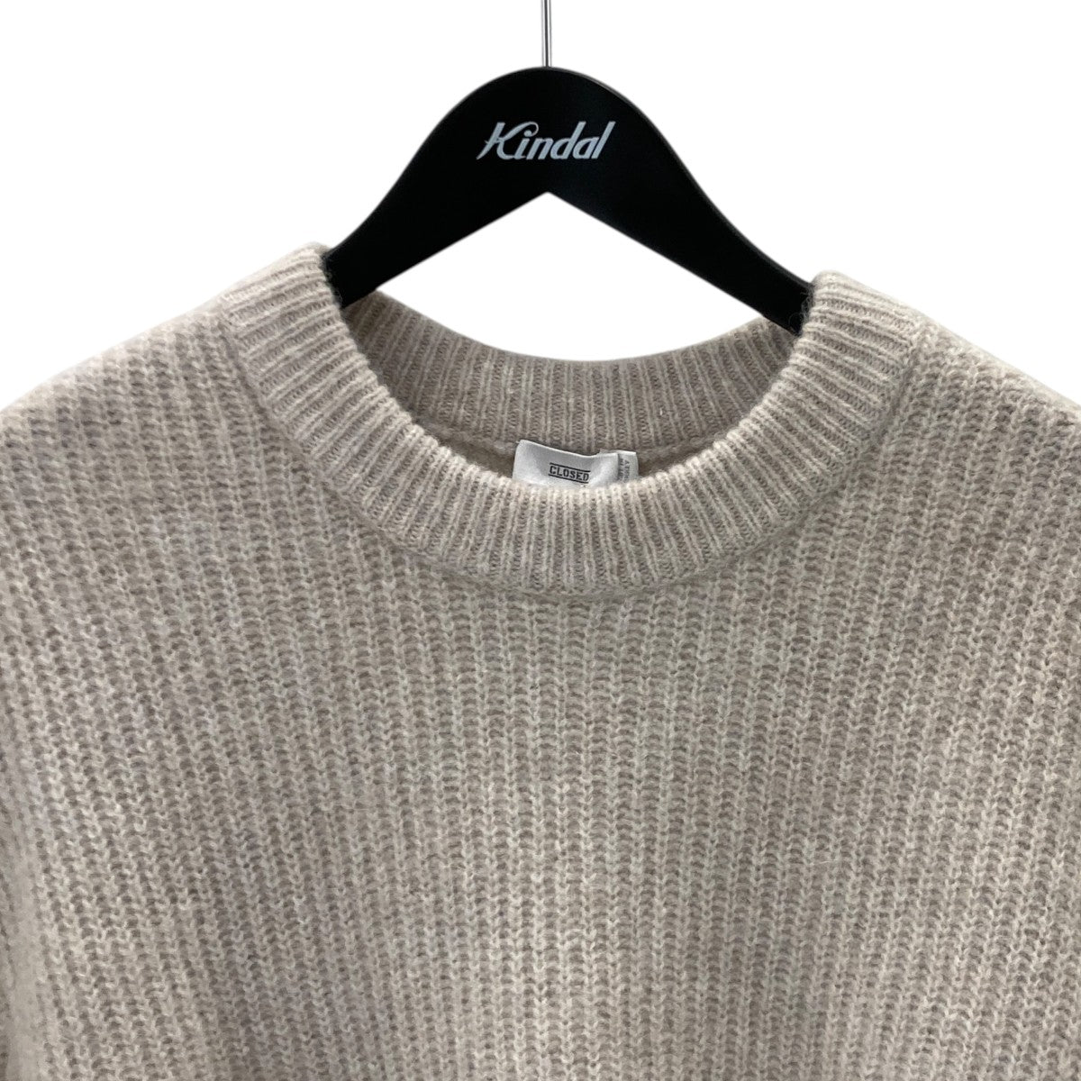 Crew Neck Sweater アルパカ混セーターC96559